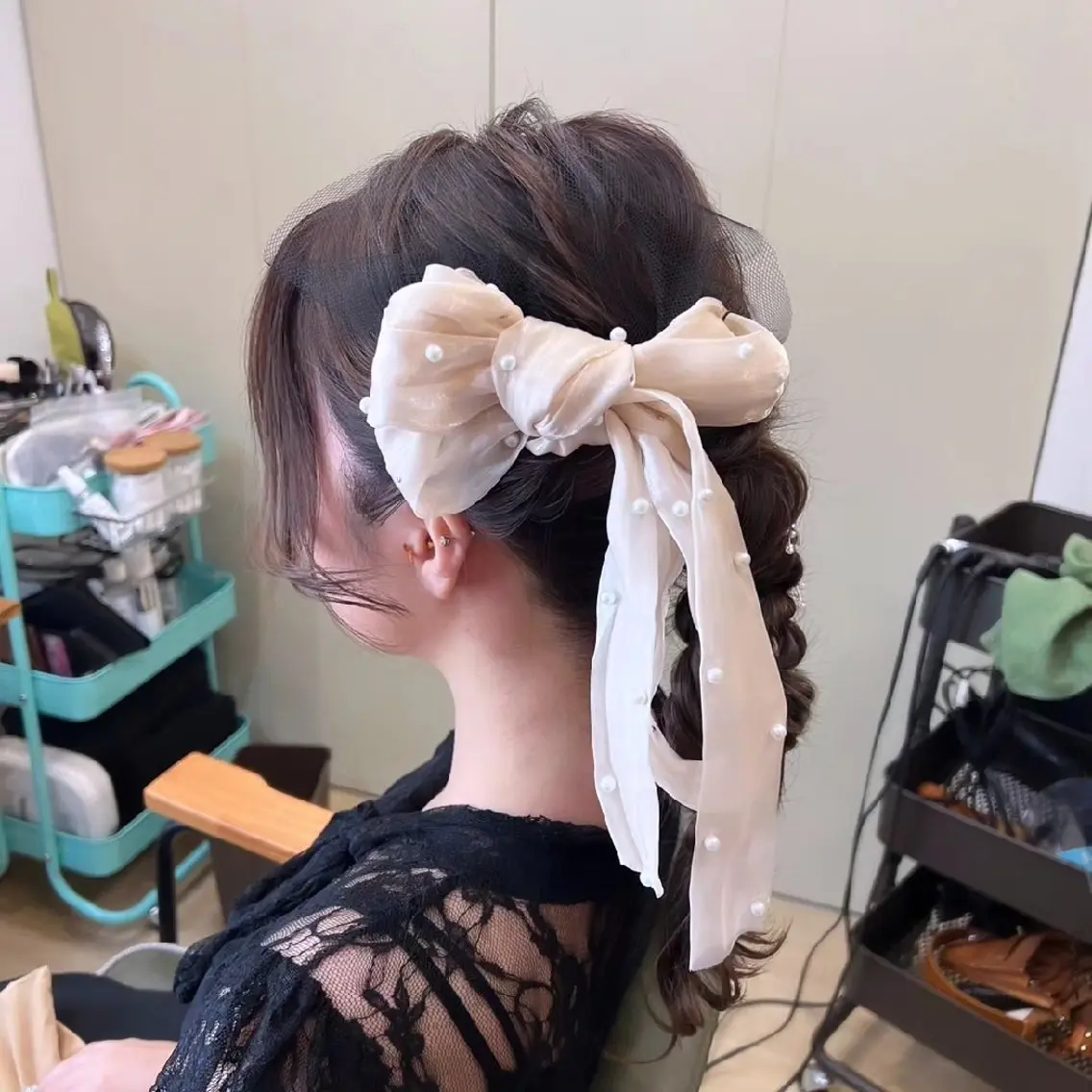 ヘアアレンジ ヘアセット HempBeauty 浅野アサミのヘアスタイル