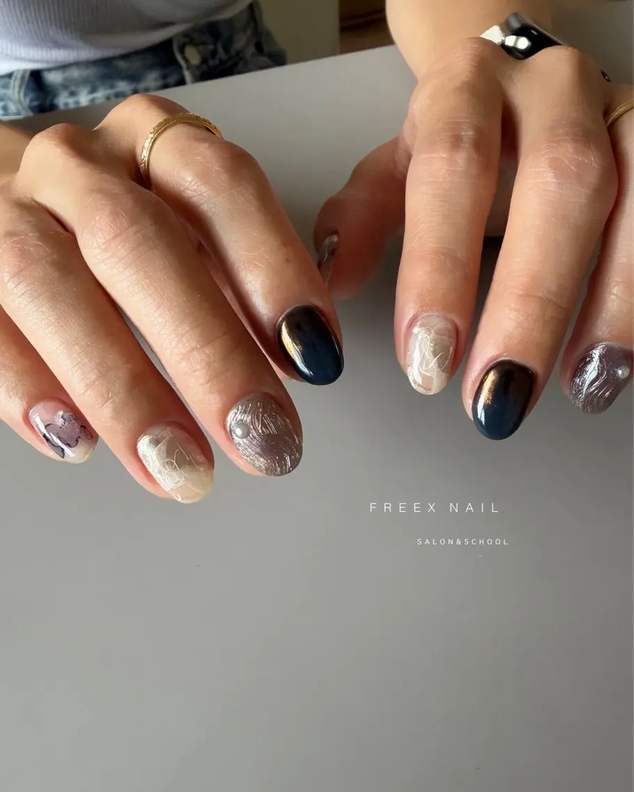 ネイル ニュアンスネイル ハンドネイル ハンドケア freex nail /ニュアンス/個性派のネイルデザイン