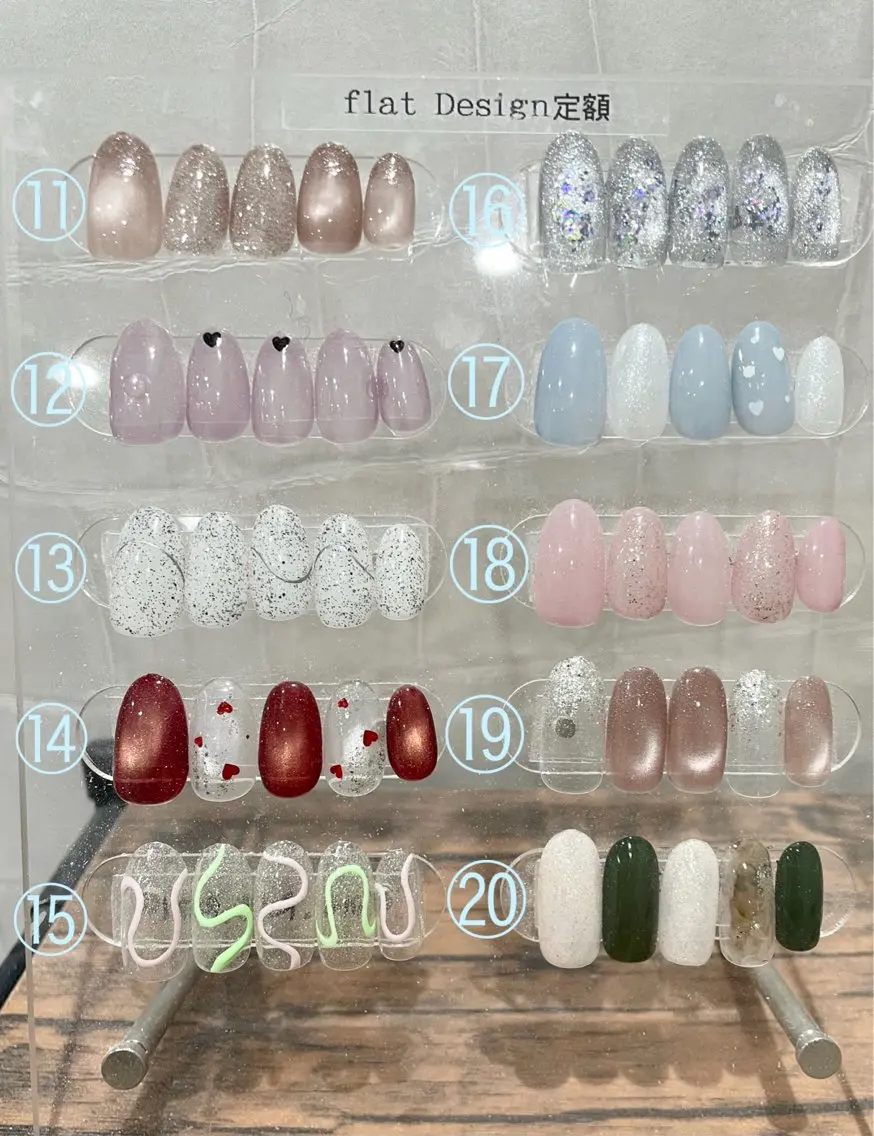 ネイル ハンドネイル 3Qnail Onoderaのネイルデザイン