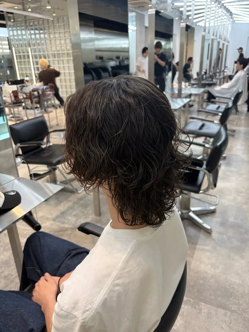 パーマ メンズ 下北沢メンズパーマ 特化園田　楓莉のヘアスタイル