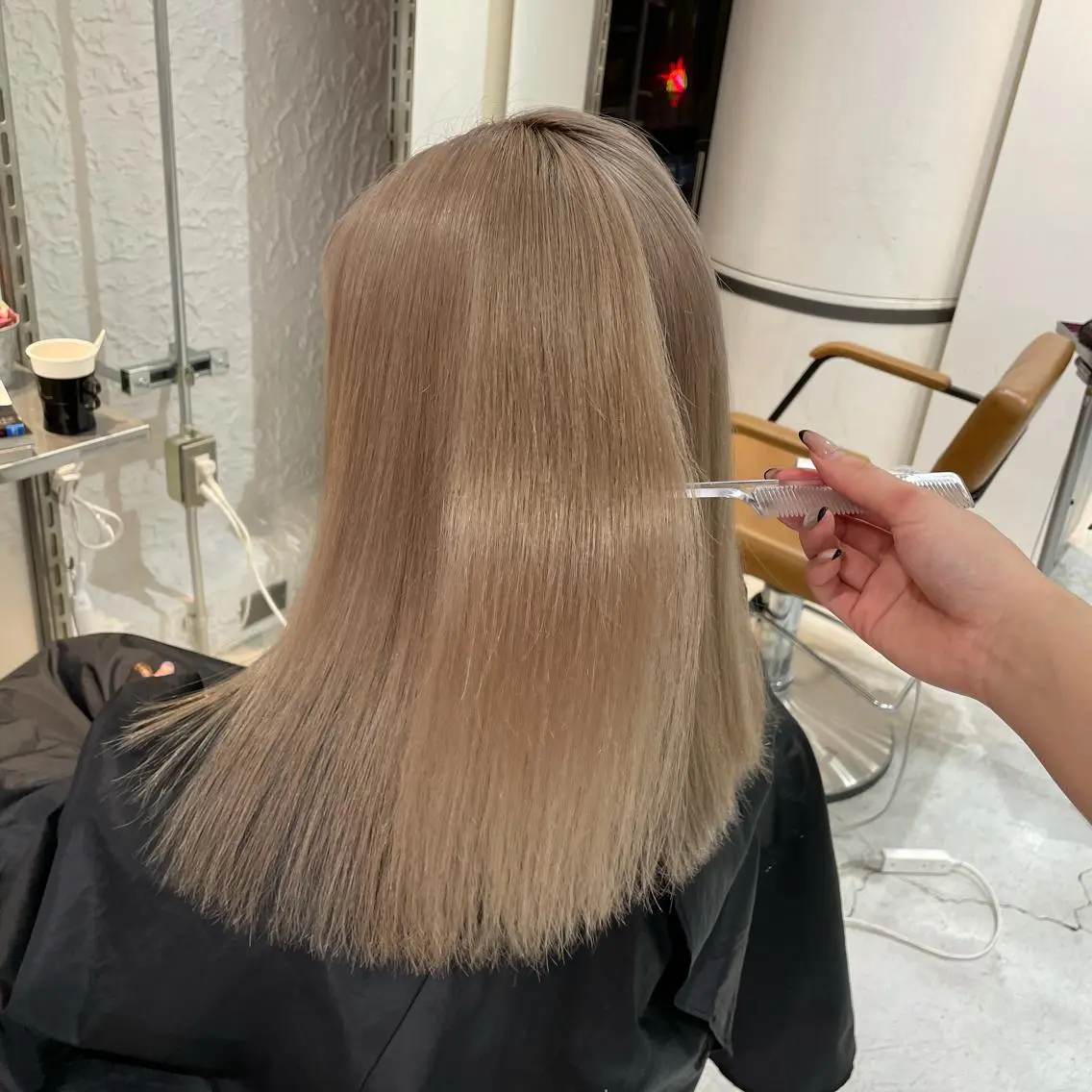 ロング トリートメント 大阪韓国ヘア 🦋RINKAのヘアスタイル
