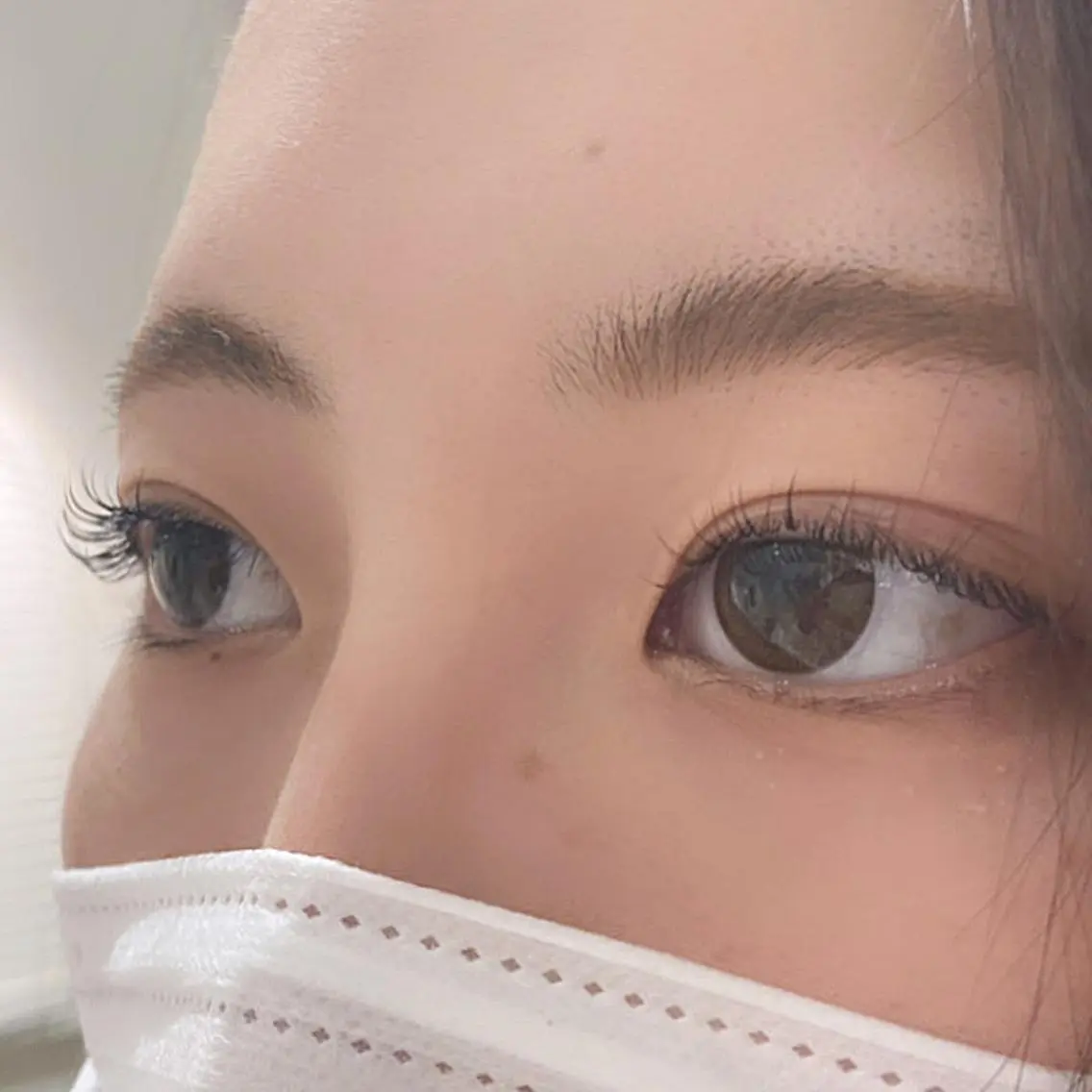マツエク・マツパ 曲がる縮毛矯正 LIBER 岩名のヘアスタイル