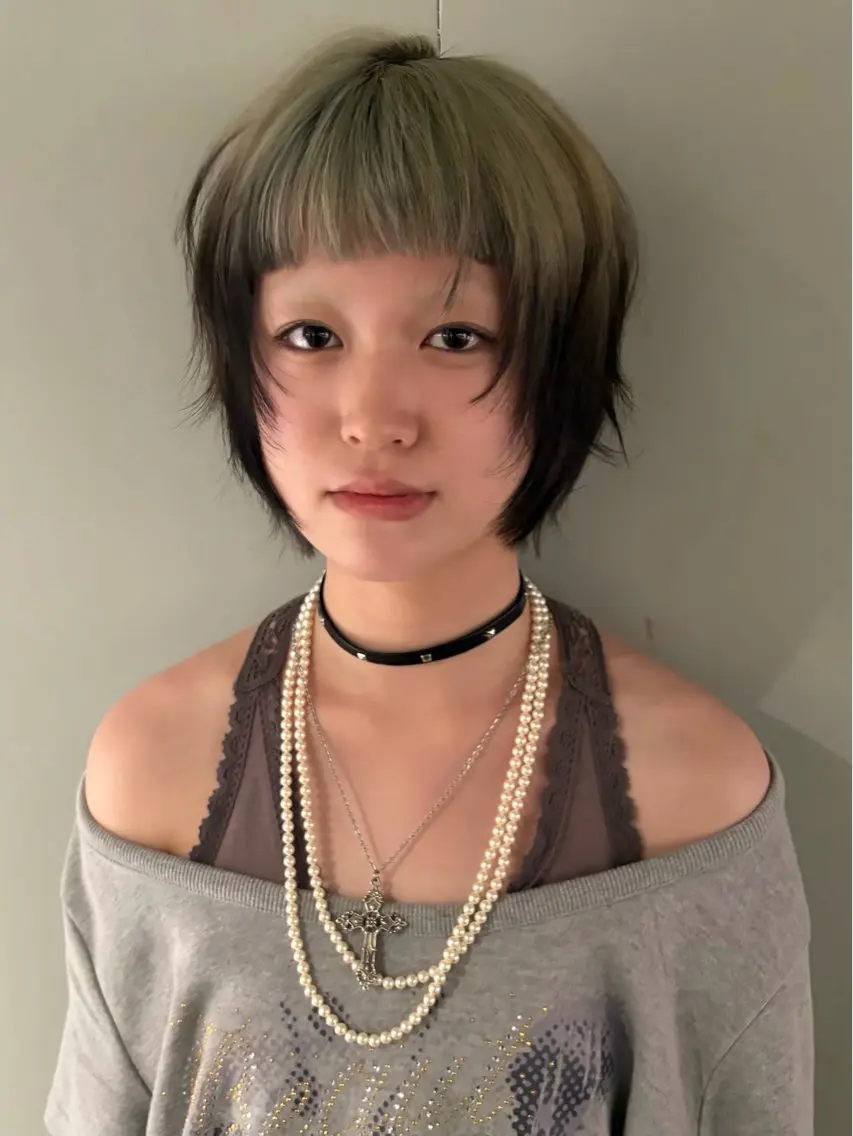 ショート Riko/ カットモデル募集❤︎のヘアスタイル