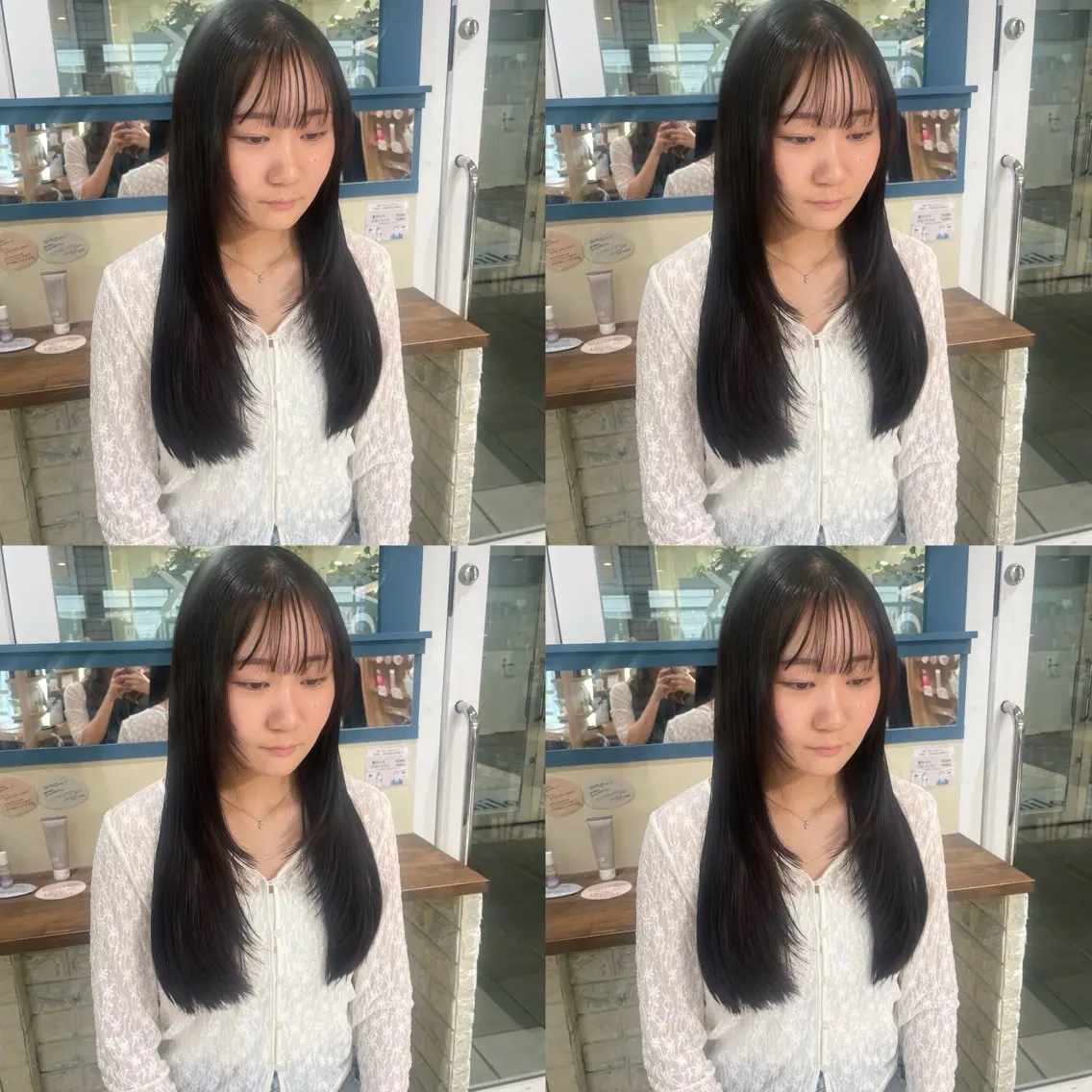 ロング luck みうのヘアスタイル