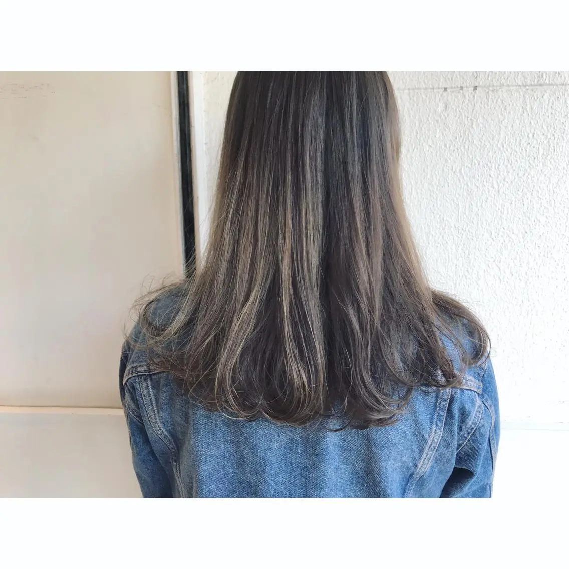 ミディアム カラー 透明感カラー ハイライトカラー ハイライト Musiiik hairのヘアスタイル