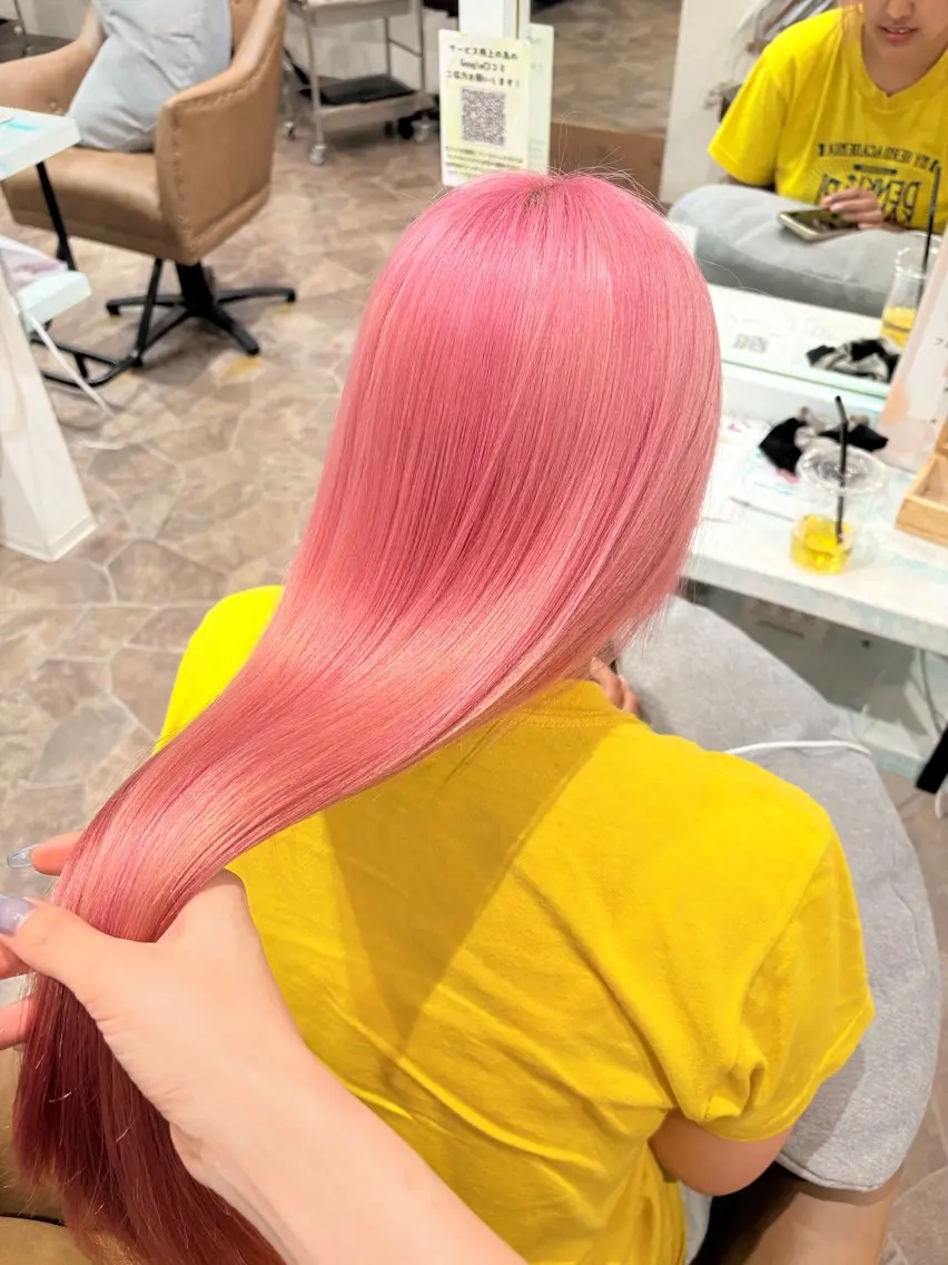 ロング 透明感color あやののヘアスタイル