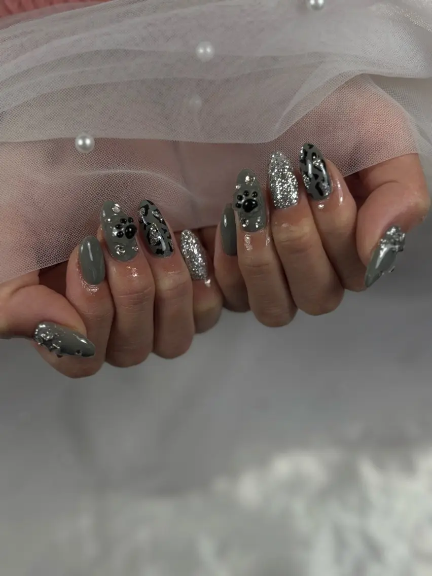 ご新規様💅🏻長さ出し10本定額サンプルの写真