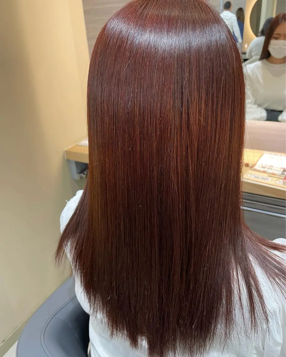 ロング パーマ トリートメント 清水 香理のヘアスタイル