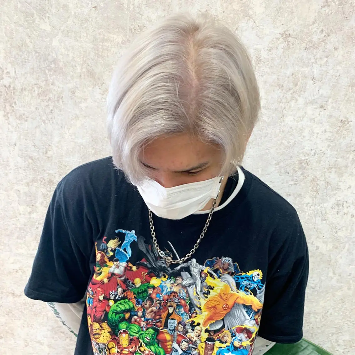 ケアブリーチ2回＋カラー＋オージュアトリートメント〻黒染め剥がし・ハイトーン〻の写真