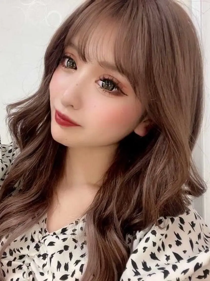 ロング シールエクステ デザインカット エクステ 顔周りカット カット ヘアカラー トリートメント エクステ 🧸美髪×エクステ Taiga🍭のヘアスタイル