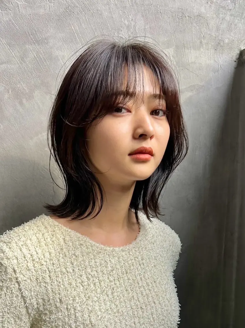 ミディアム フジムラ ヒロタカのヘアスタイル