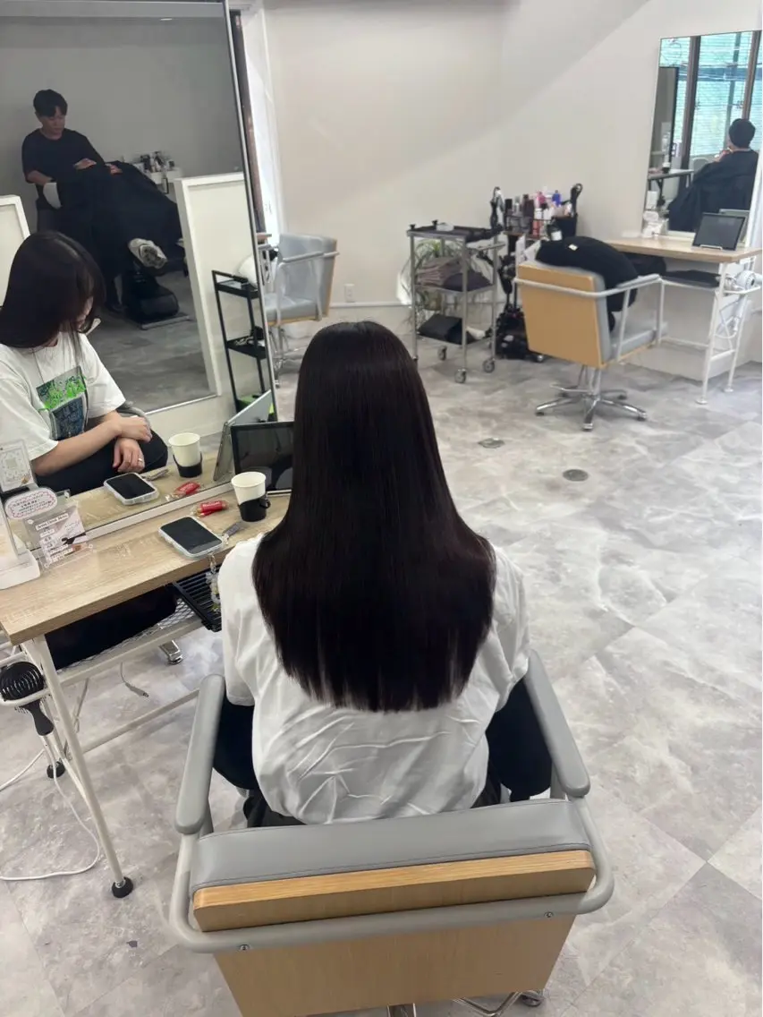 セミロング トリートメント 髪質改善Acero. shoyaのヘアスタイル