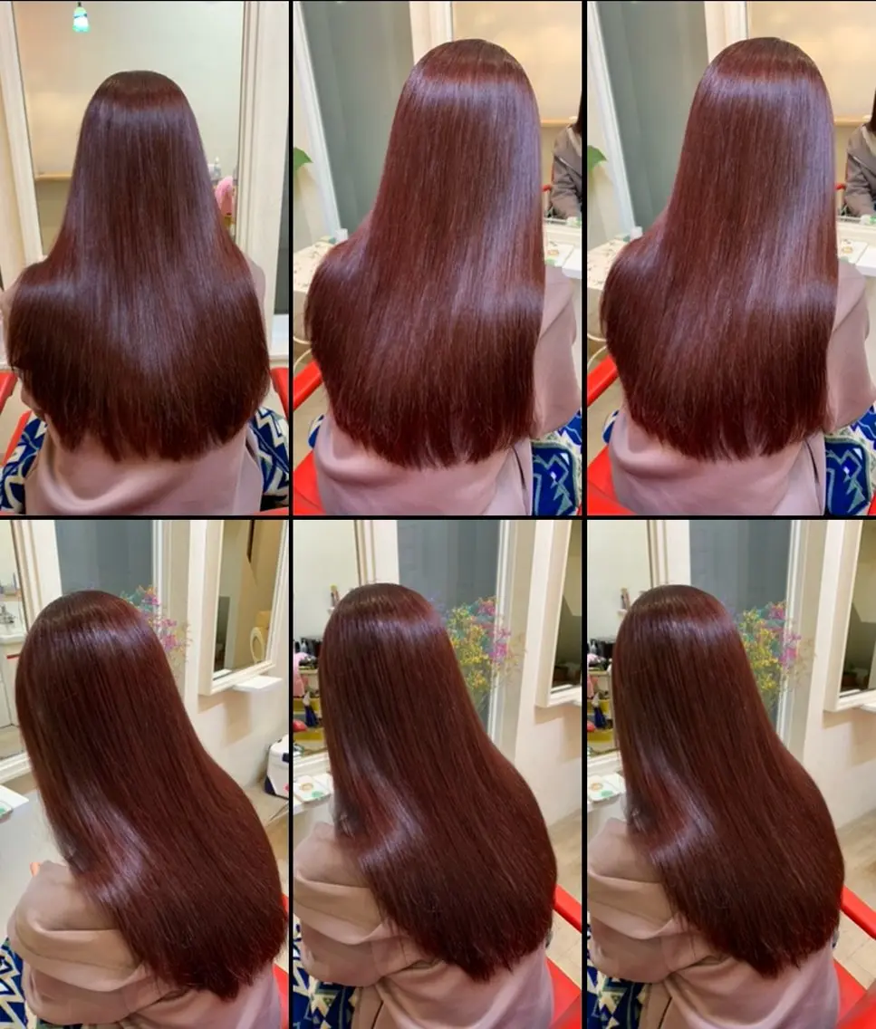 カラー 岡本 幸法のヘアスタイル