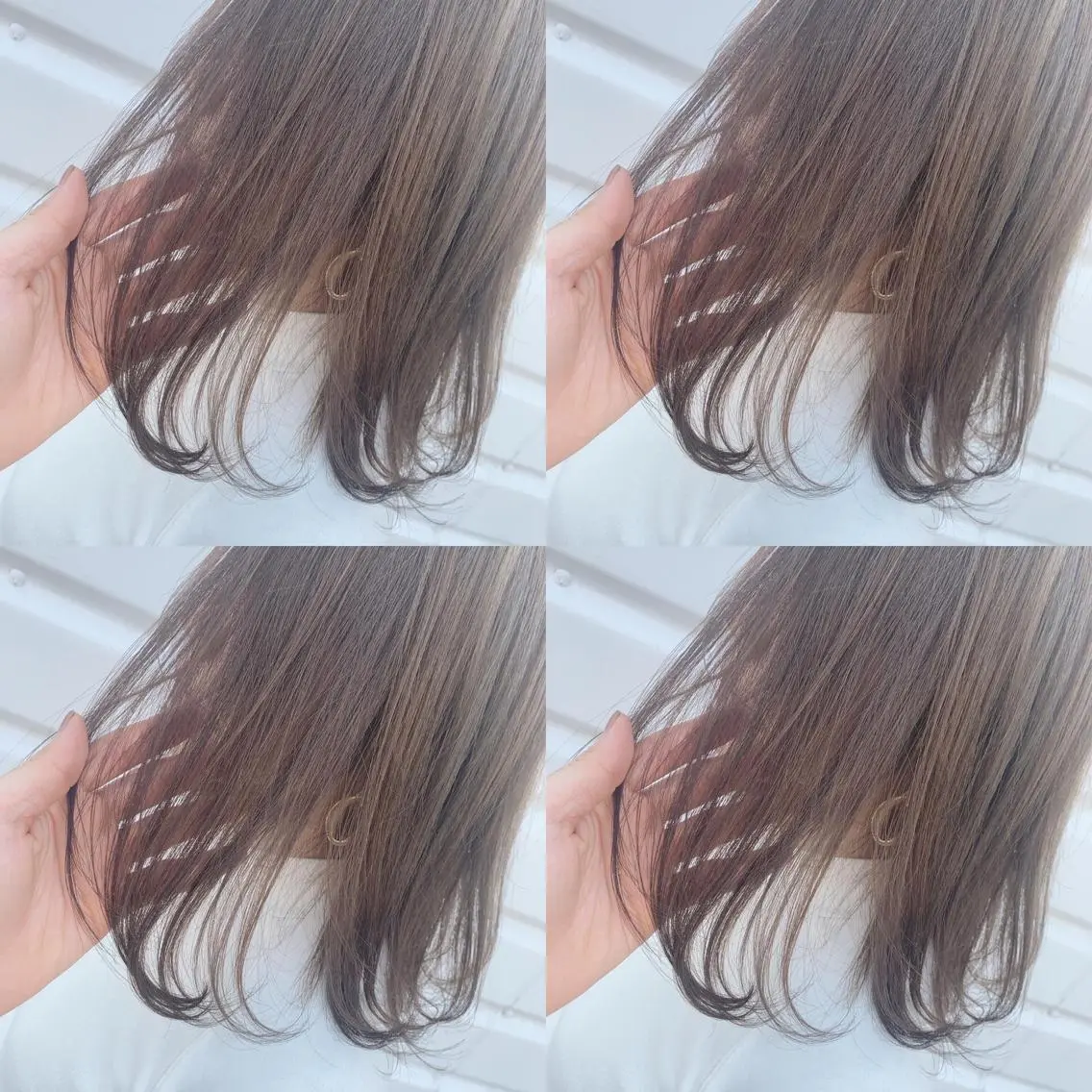 セミロング ヘアカラー 佐藤 香太のヘアスタイル