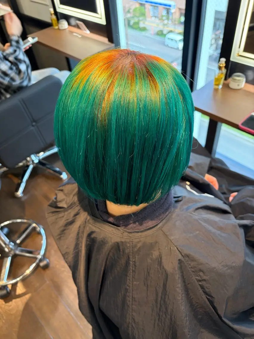 ショート カラー ヘアアレンジ ヘアカラー トリートメント 透明感カラー/推しカ ラー☁️JURAのヘアスタイル