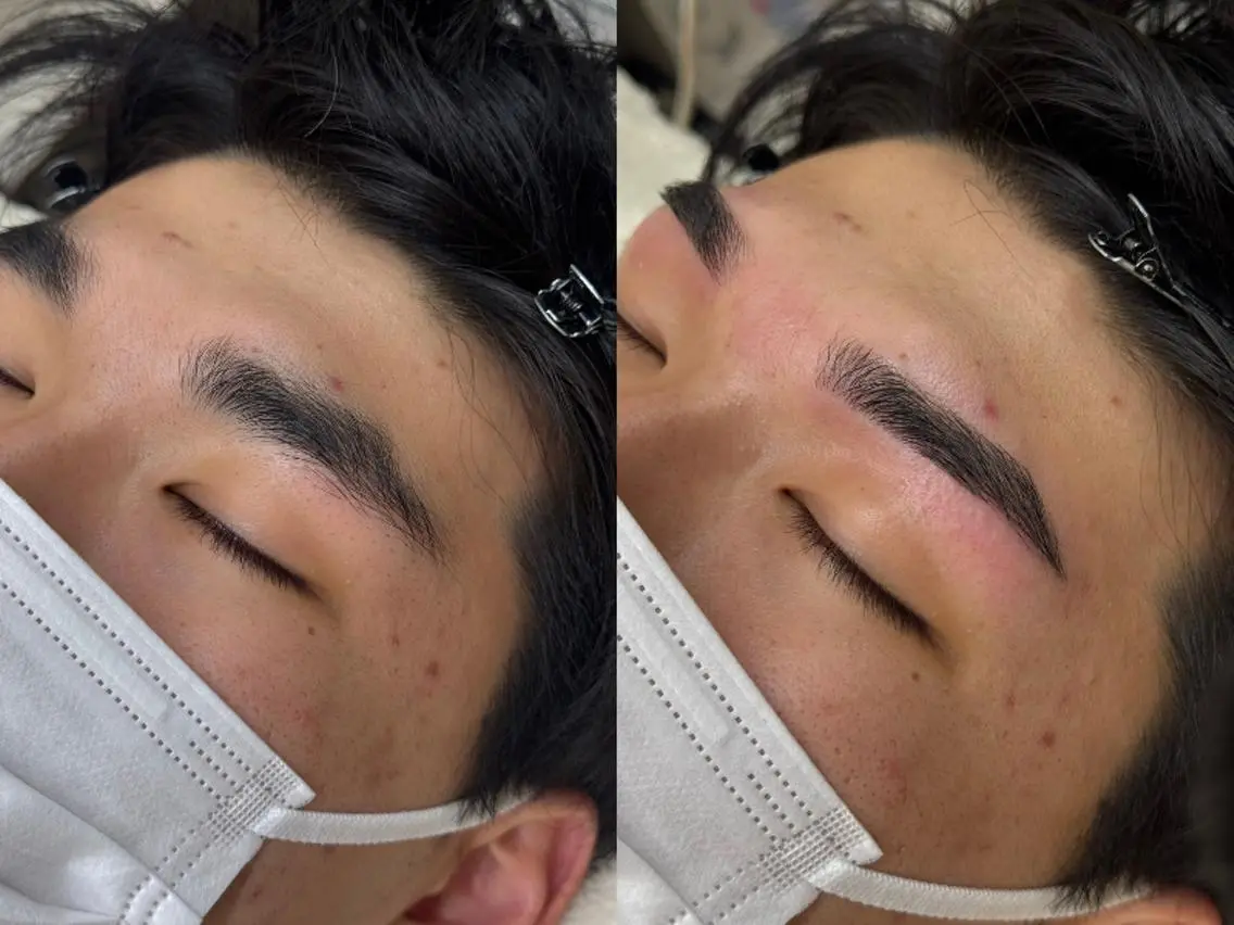 アイブロウ メンズ Lash Art Sのマツエク・マツパデザイン