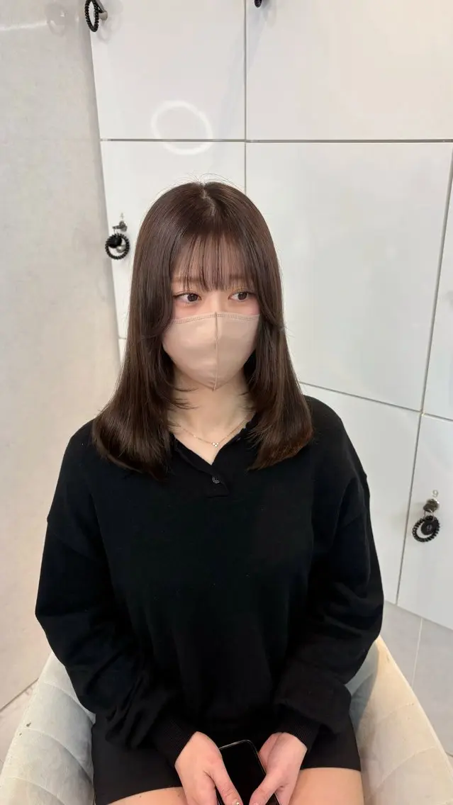 ミディアム ヘアカラー 【ALEAP】 coconaのヘアスタイル