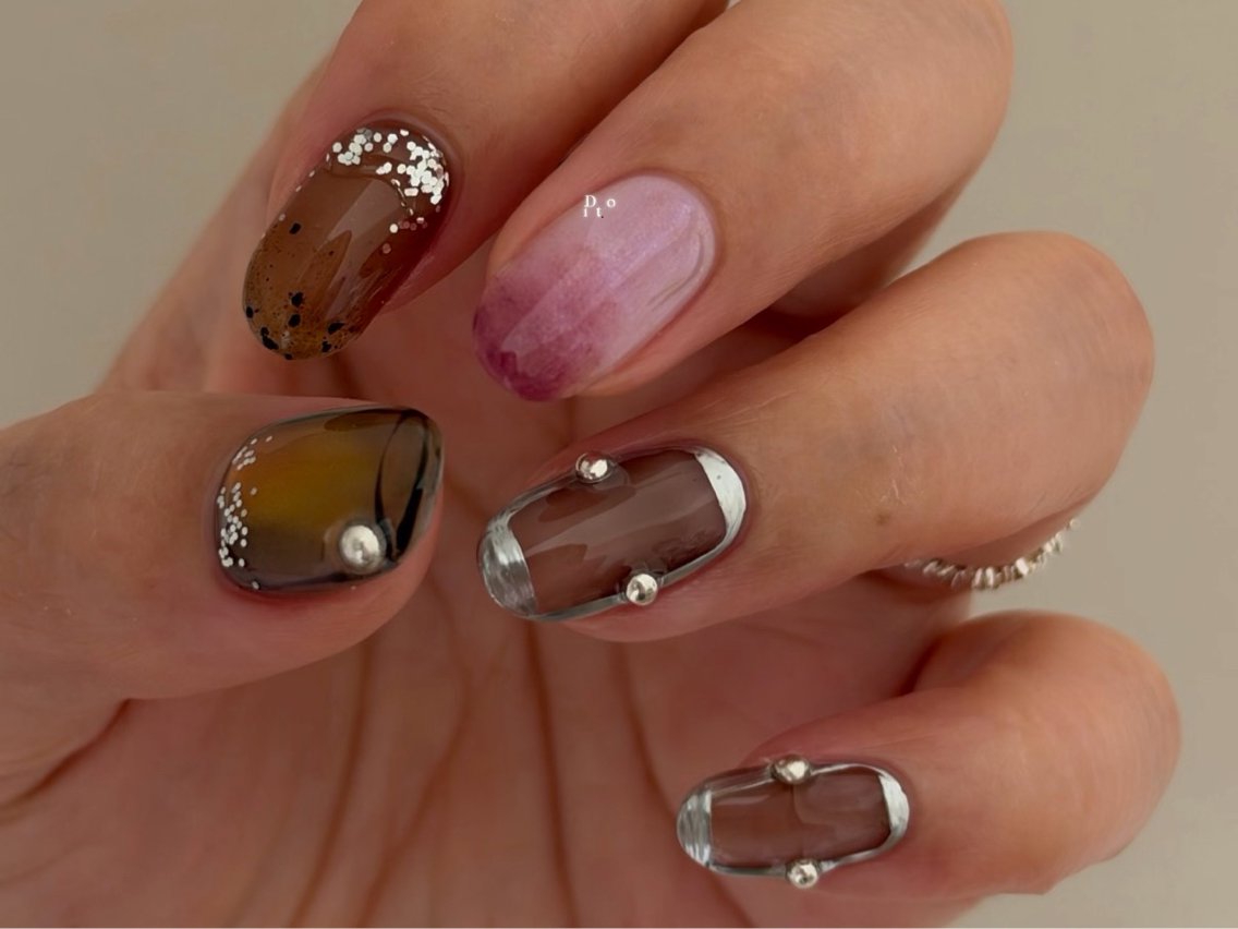 ショート ハンドネイル Atelier nail salonのネイルデザイン