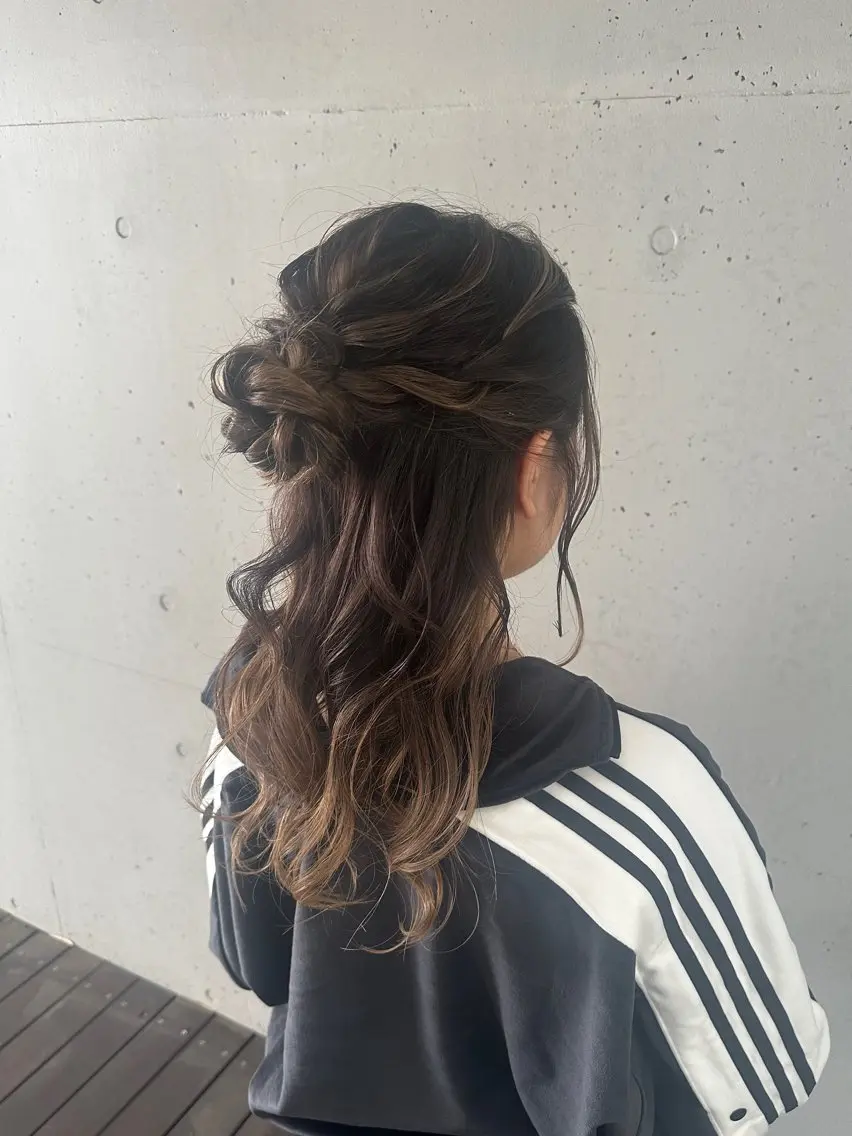 ヘアアレンジ さとう めいのヘアスタイル