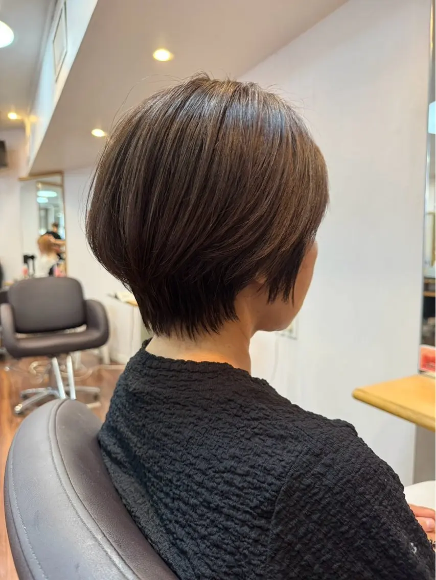ショート ショートヘア igrek田口 響希のヘアスタイル