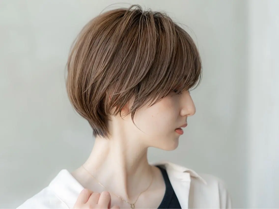 ショート カラー カット ヘアカラー トリートメント 🉐レイヤー/塩見 弘樹🉐渋谷のヘアスタイル
