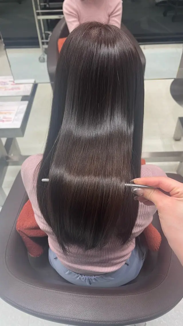 ロング カラー ブラウンカラー 透明感カラー WILL 藤原 佳奈 /髪質改善/美髪矯正のヘアスタイル