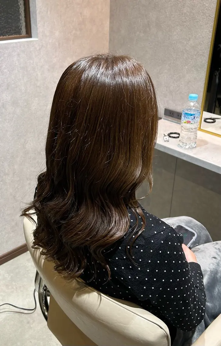 ロング カット ヘアカラー 坂井 唯人のヘアスタイル