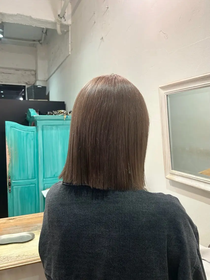 カラー 水口 琉那のヘアスタイル