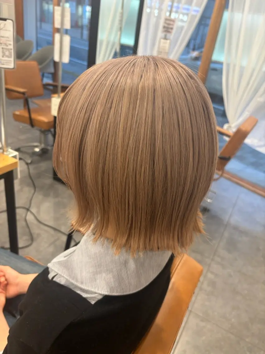 ミディアム カラー SHIAN ゆうきのヘアスタイル