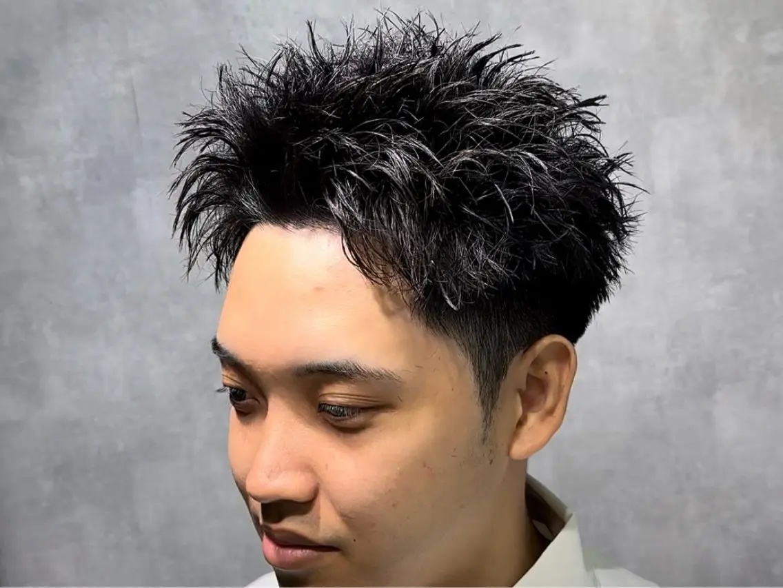 メンズ スパイキーショート RAYSNAGOYA 康佑[メンズ限定]のヘアスタイル