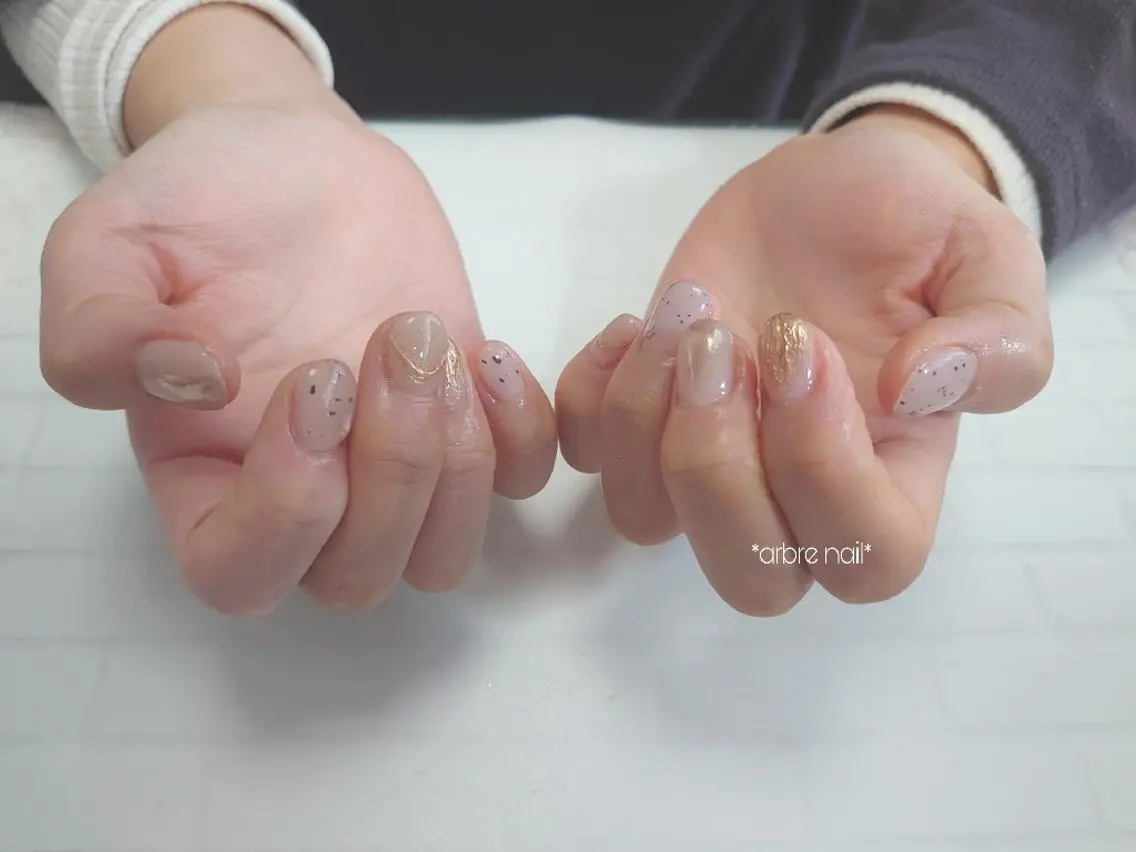 ネイル ✯.。 arbre nail 。✯.のネイルデザイン