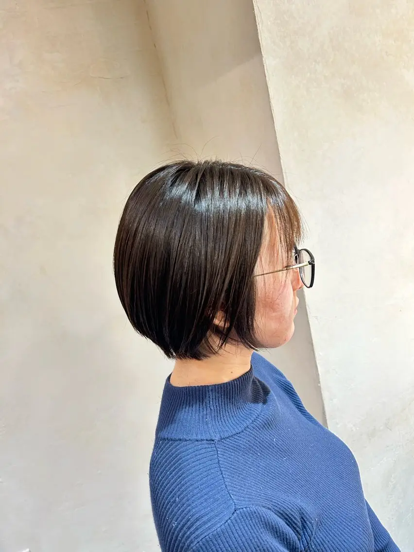 ショート ショートヘア 宇川 湧也のヘアスタイル
