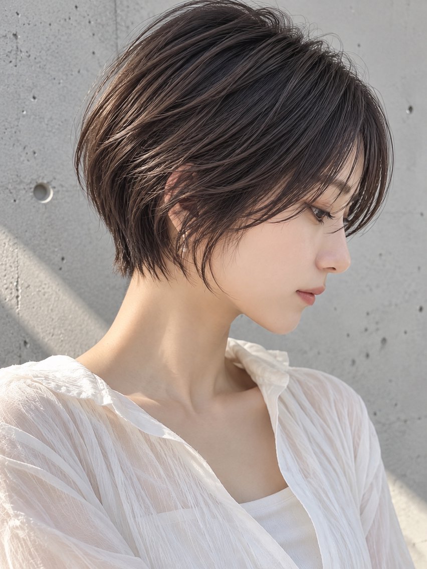 ショート 【無料】くびれ ショート/COAのヘアスタイル
