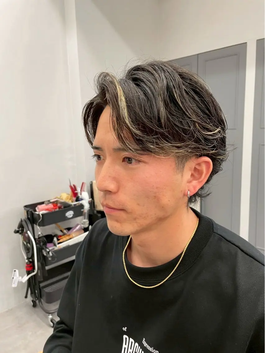 メンズ 宇田川 結菜のヘアスタイル