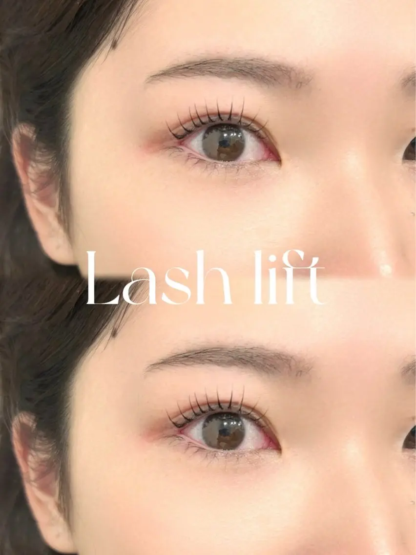 【上下まつ毛パーマ】ラッシュリフト orパリジェンヌ　上下の写真