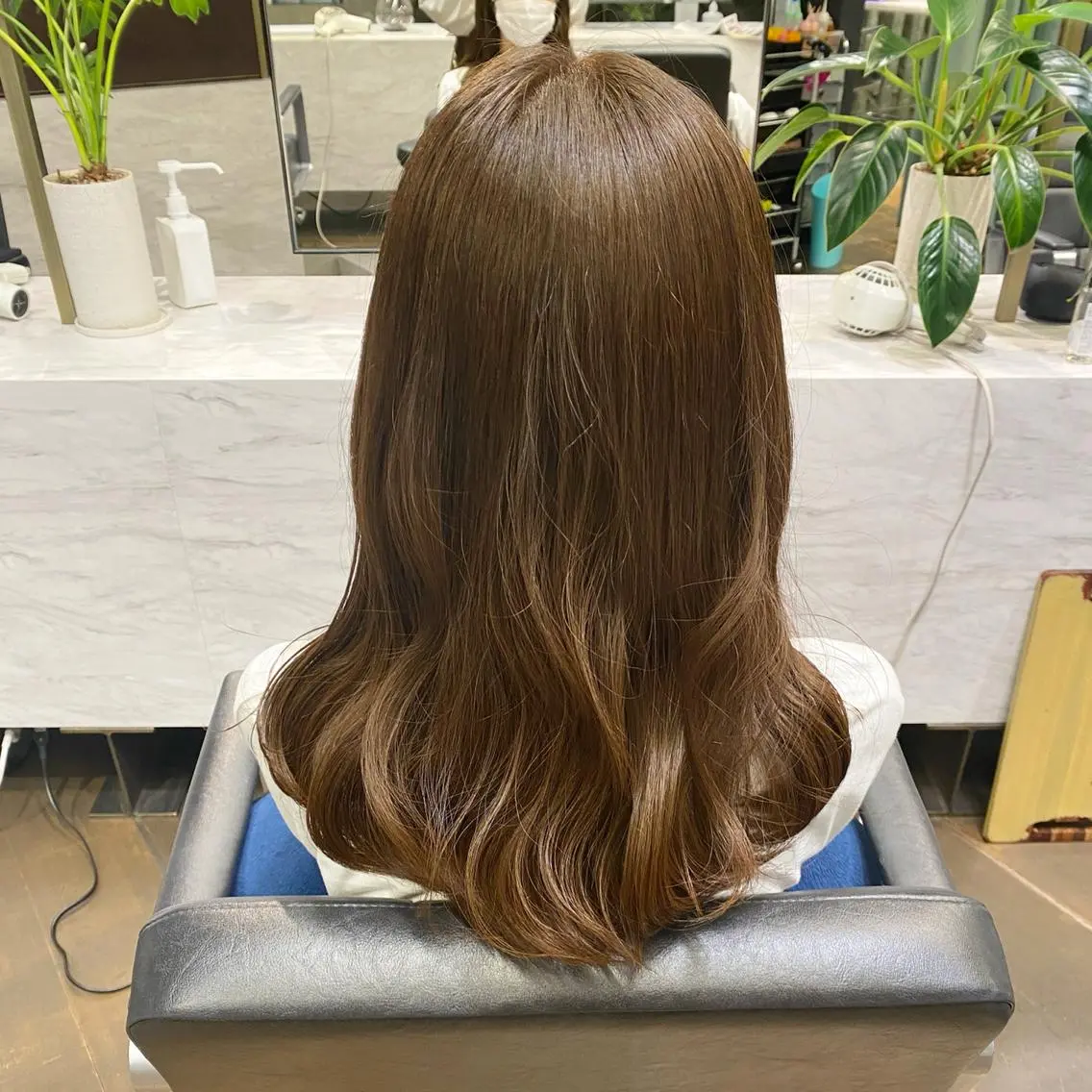 セミロング カラー 木村【似合わせ ショート/ボブ】のヘアスタイル