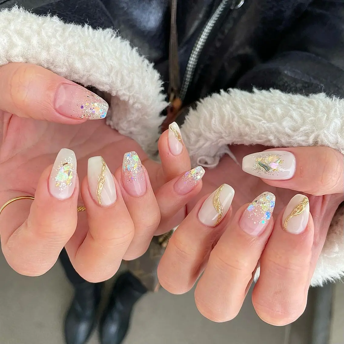 ネイル 持ち込み ハンドネイル Nailsalon BLOOM🌷 山崎のネイルデザイン