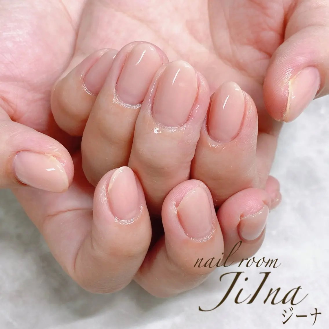 ネイル ワンカラーネイル JiIna nailのネイルデザイン
