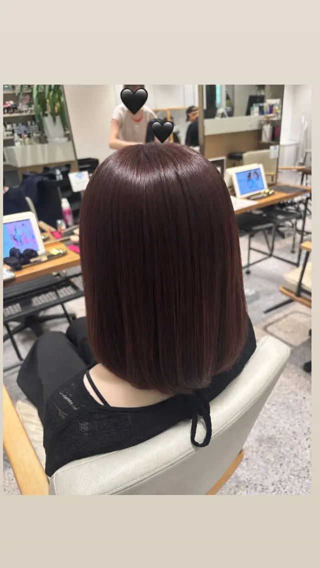 ロング カラー バイオレットカラー ヘアカラー カラー/髪質改善 ジュリ❤️‍🔥のヘアスタイル