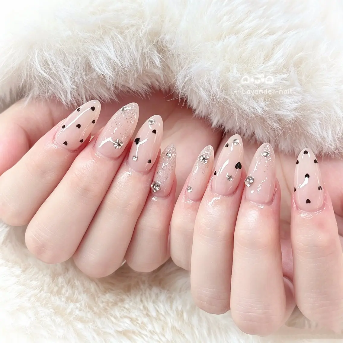 ネイル ハンドネイル Lavender nail·中島公園のネイルデザイン