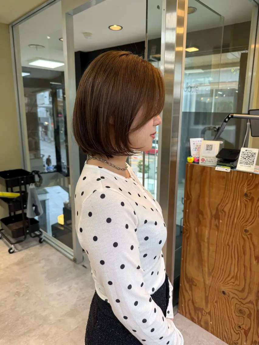 ショート カラー カット ヘアカラー 伶風/ ボブのヘアスタイル