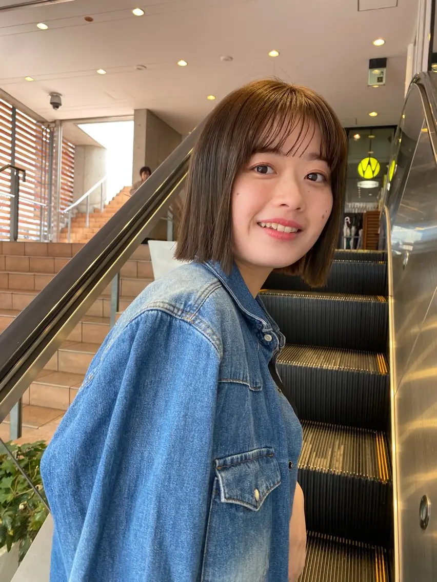 ミディアム カラー 梅田美容室 SPADICユヅキ♠のヘアスタイル