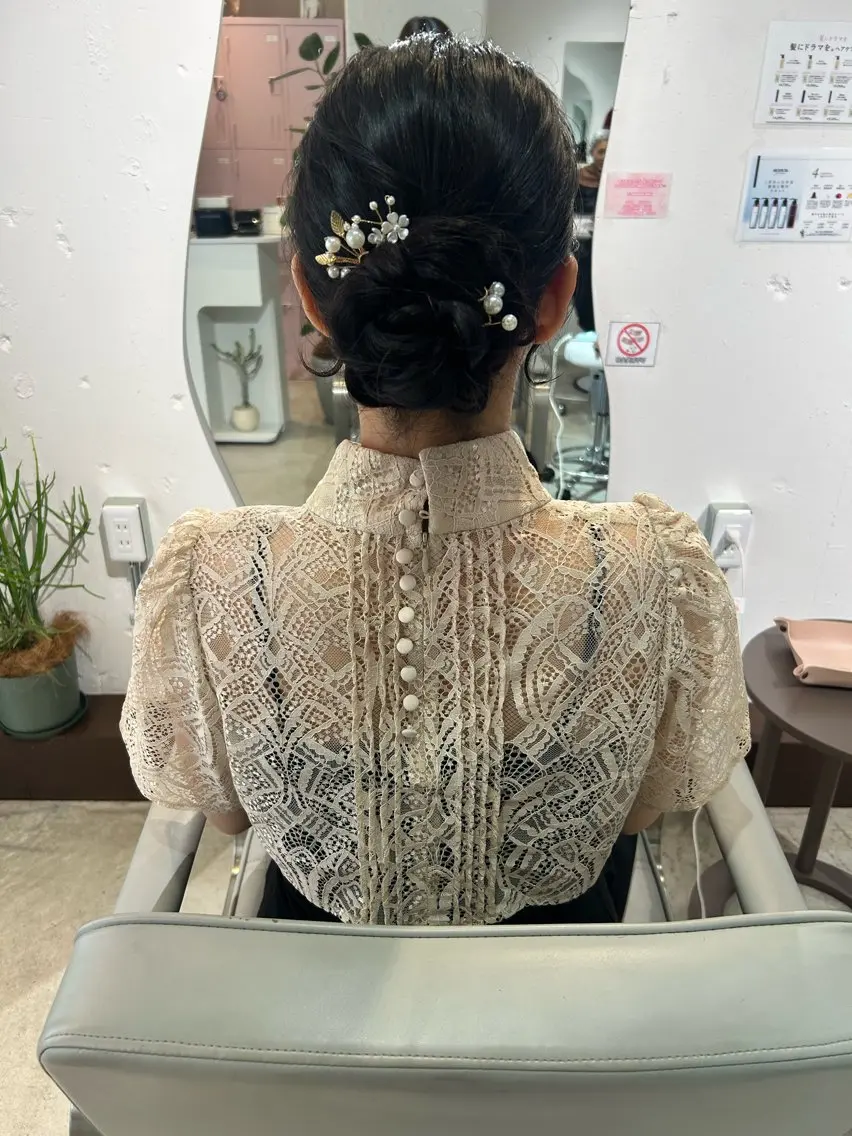 ヘアアレンジ うる艶髪💛ྀི/ハ イトーン🌻/リンカのヘアスタイル