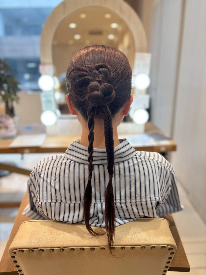 ロング ヘアアレンジ ヘアセット 🍒Natsuka /ガーリー/アレンジのヘアスタイル