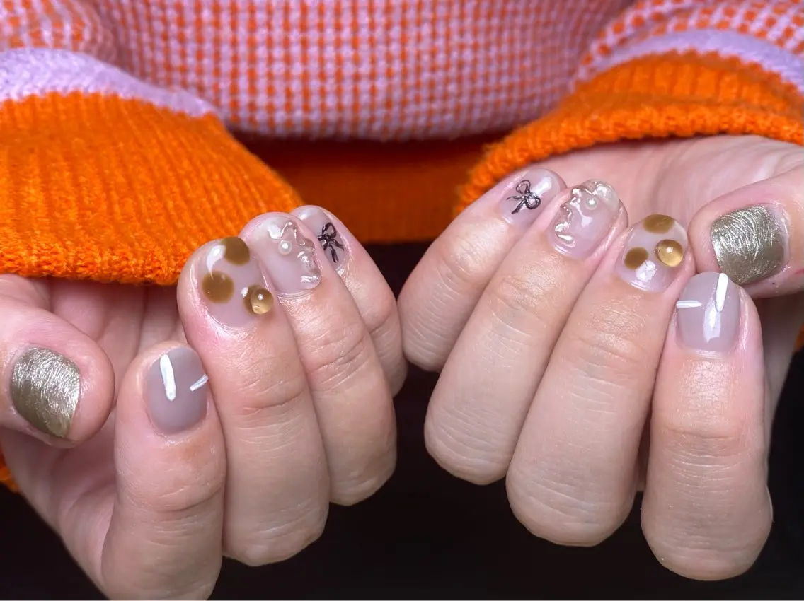 ネイル ハンドネイル atelier moamのネイルデザイン