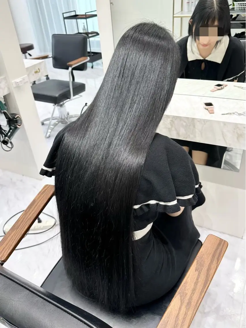 縮毛矯正+うるツヤトリートメント🫧の写真
