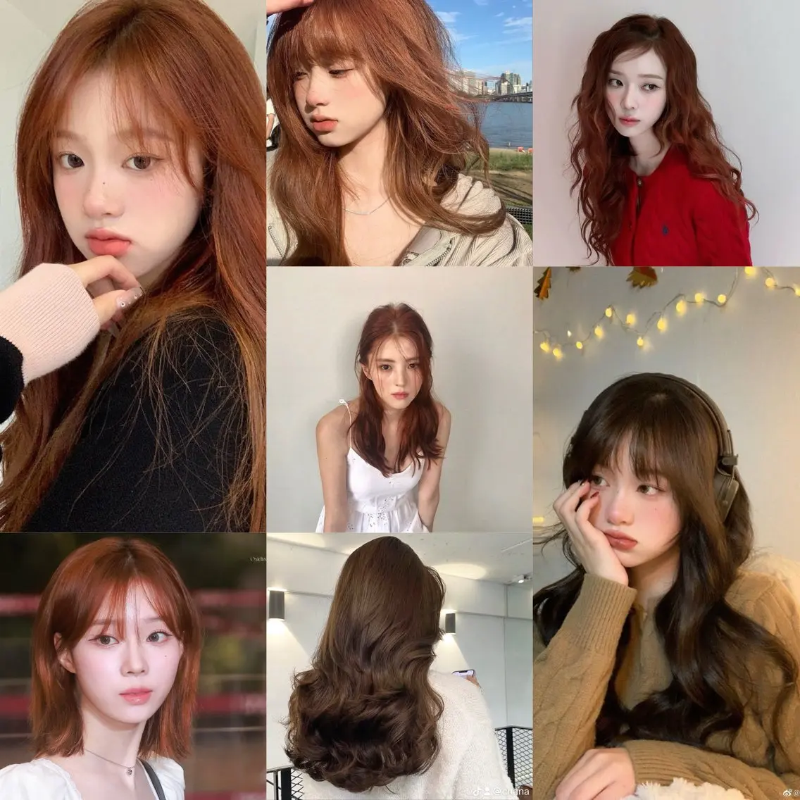 セミロング カラー パーマ カット ヘアカラー トリートメント 表参道🌿赤み消し カラー/チナツのヘアスタイル