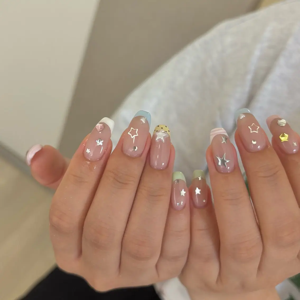 ネイル フレンチネイル ハンドネイル moufu.nail /sayaka 本町のネイルデザイン
