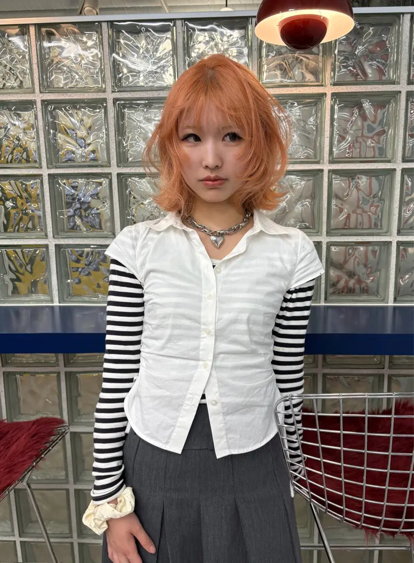 リタッチ+オンカラーの写真