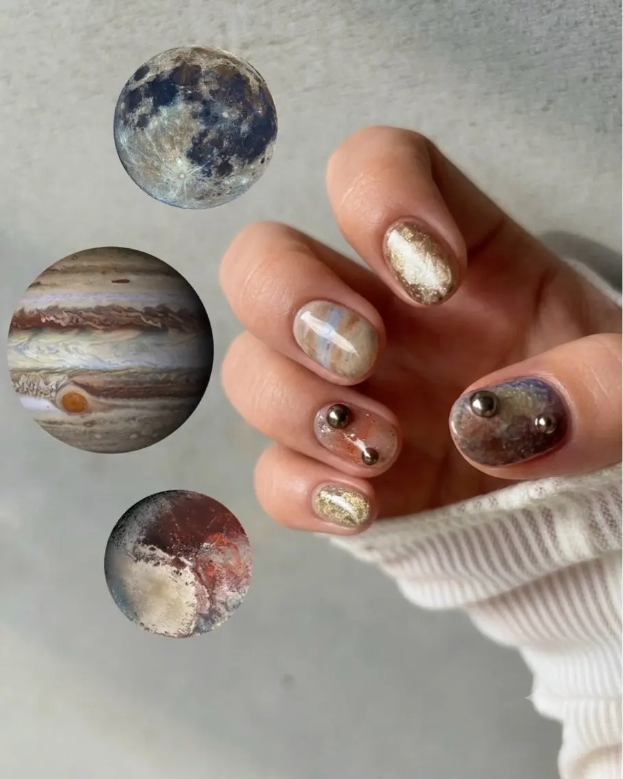 ネイル shiki_nail 🪐のネイルデザイン